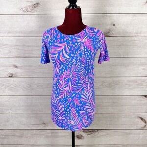 Lilly Pulitzer Mini Marlowe Dress Mixed Print Short Sleeve